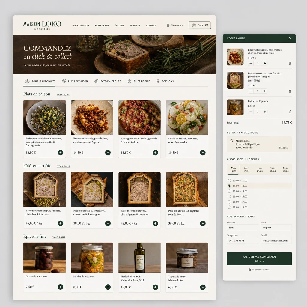 Maison Loko — commande en ligne