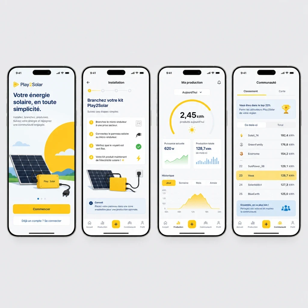 Play2Solar — prototype de lancement